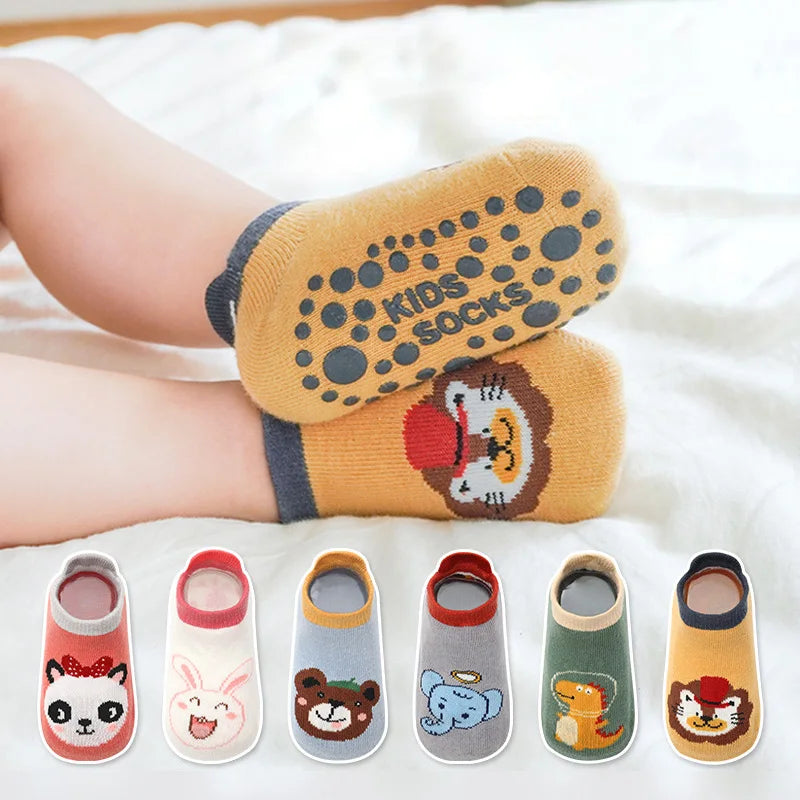 6 Pairs Cotton Animak Socks