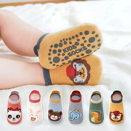 6 Pairs Cotton Animak Socks