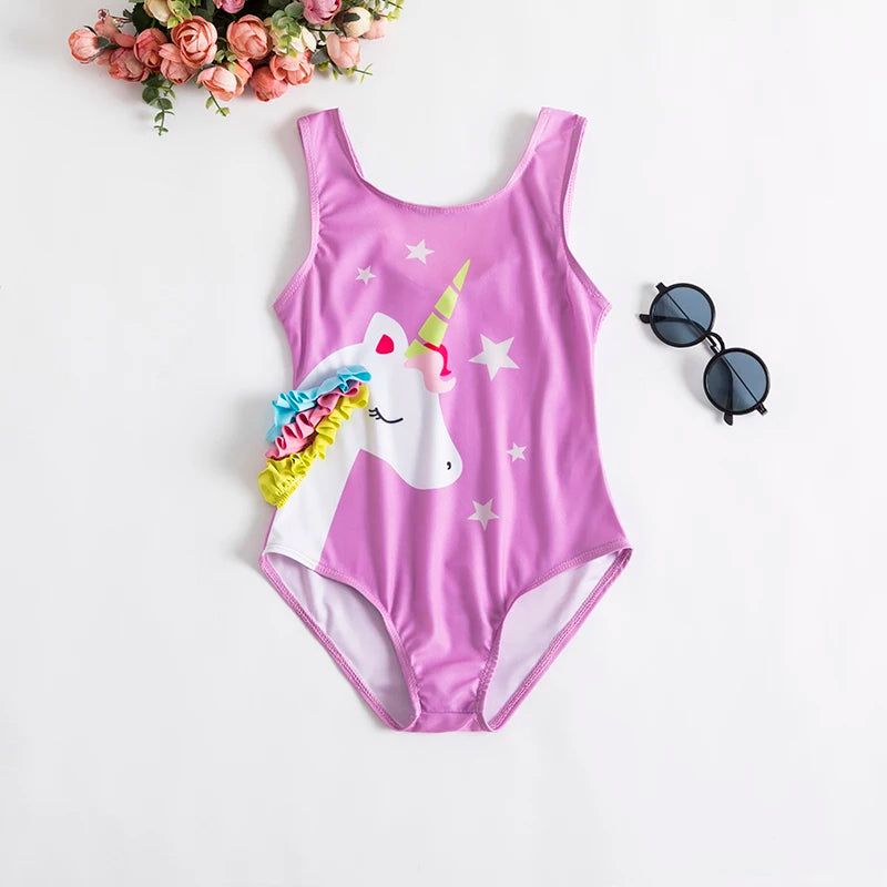 Baby/Toddler Girls One-Piece Swimwear (Age 6M-5 YRS)