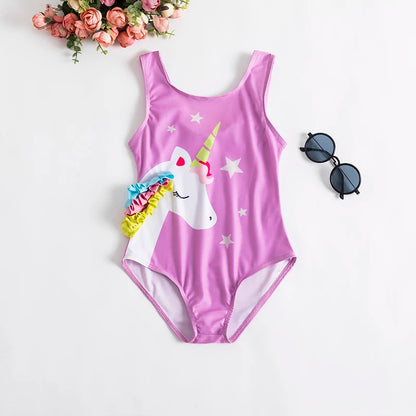 Baby/Toddler Girls One-Piece Swimwear (Age 6M-5 YRS)