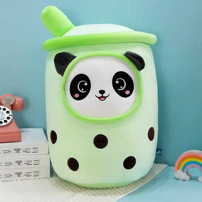Plush Boba Bubble Tea Stuffed Toy - 25cm