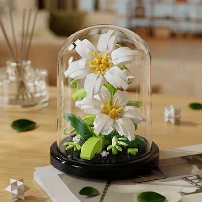 Building Block Flower Bouquet DIY 285pcs 1