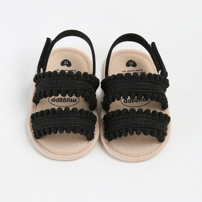 Baby Girl's Open Toes Sandals (Newborn-18M)