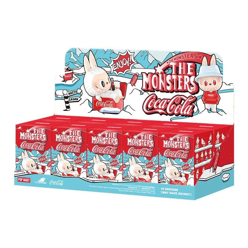 Labubu The Monsters Coca-Cola Series Figure Single Blind Box 10PCS Whole Set