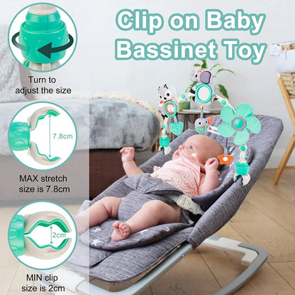 Baby Stroller Arch Mobile Musical Toy
