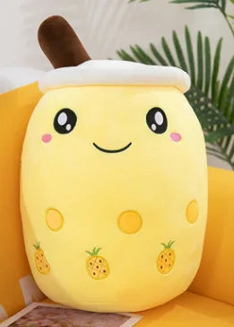 Plush Boba Bubble Tea Stuffed Toy - 25cm