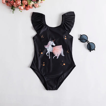 Baby/Toddler Girls One-Piece Swimwear (Age 6M-5 YRS) SW01821 Multicolor