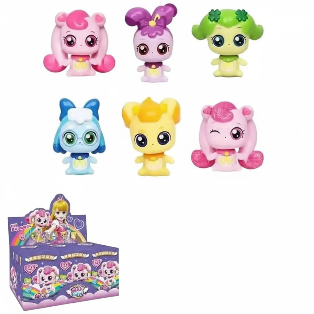 Catch! Teenieping Season 6 – 6-Piece Blind Box Princess Doll Set | Korean Anime-Inspired Collectibles Multicolor 6 Pack Full Set