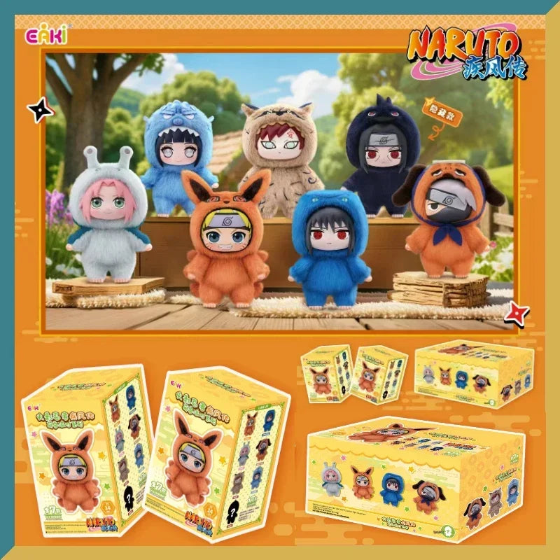 Naruto Shippuden Party Series Blind Box – EAKI Plush Vinyl Figure | Uzumaki & Friends
