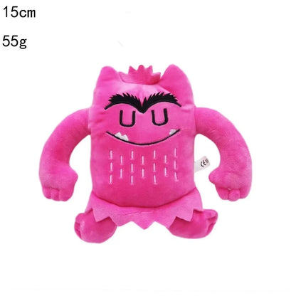 Plush The Color Monster Stuffed Toy - 15cm (6 Pack)