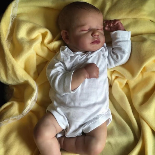 Reborn Realistic Silicone Baby Doll 50CM Tan