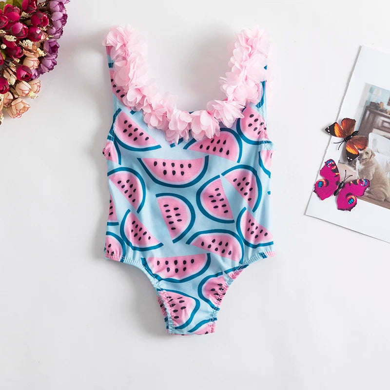 Baby/Toddler Girls One-Piece Swimwear (Age 6M-5 YRS) SW01801 Multicolor