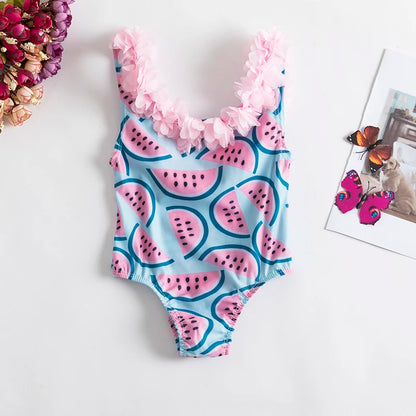 Baby/Toddler Girls One-Piece Swimwear (Age 6M-5 YRS) SW01801 Multicolor
