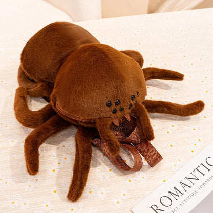 Plush Spider Backpack Stuffed Toy - 35*30CM