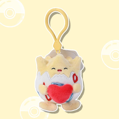 Cute Pokémon Plush Keychains Backpack Charms 8cm Togepi