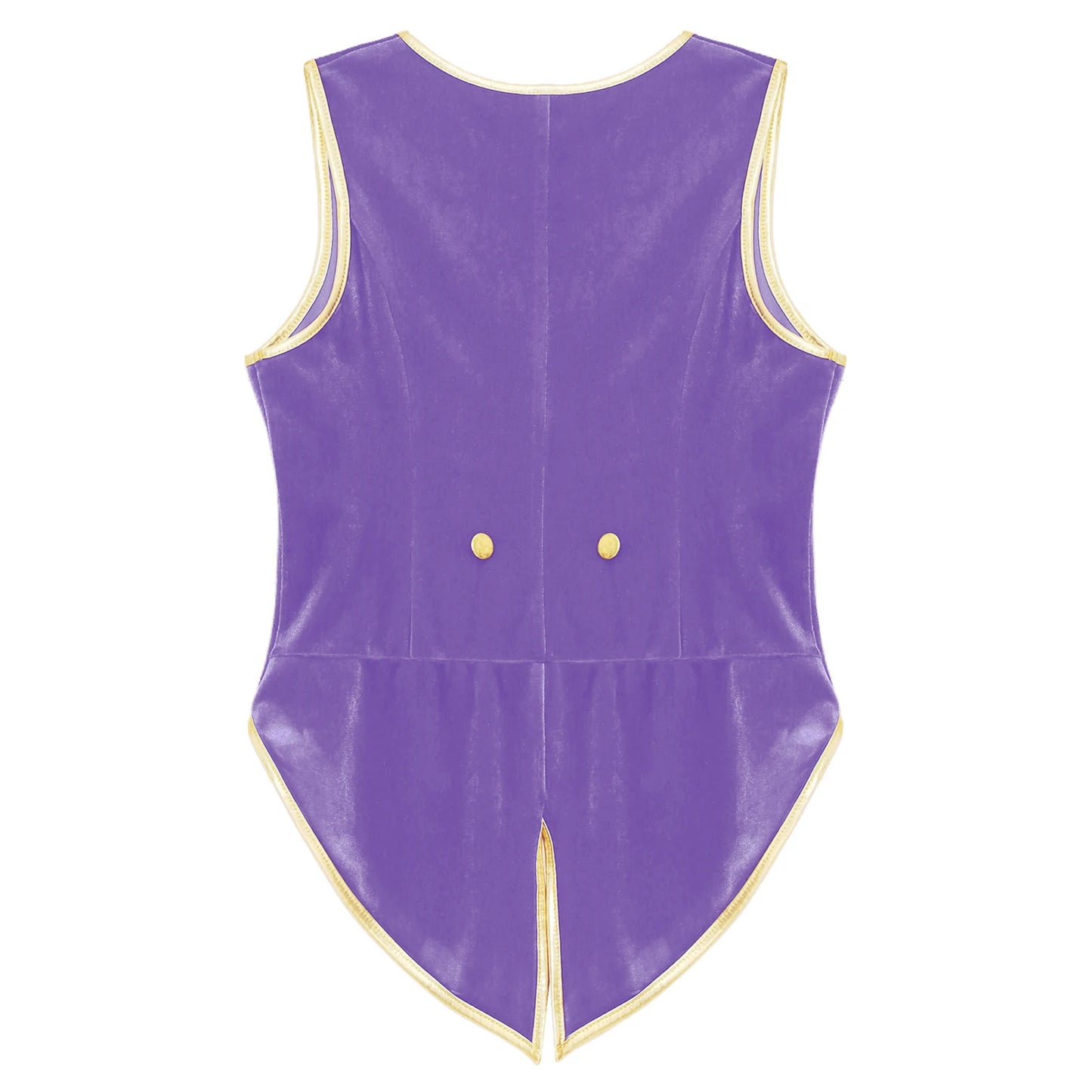 Boys Medieval Renaissance Tailcoat Vest Costume (Age 6-16YRS)
