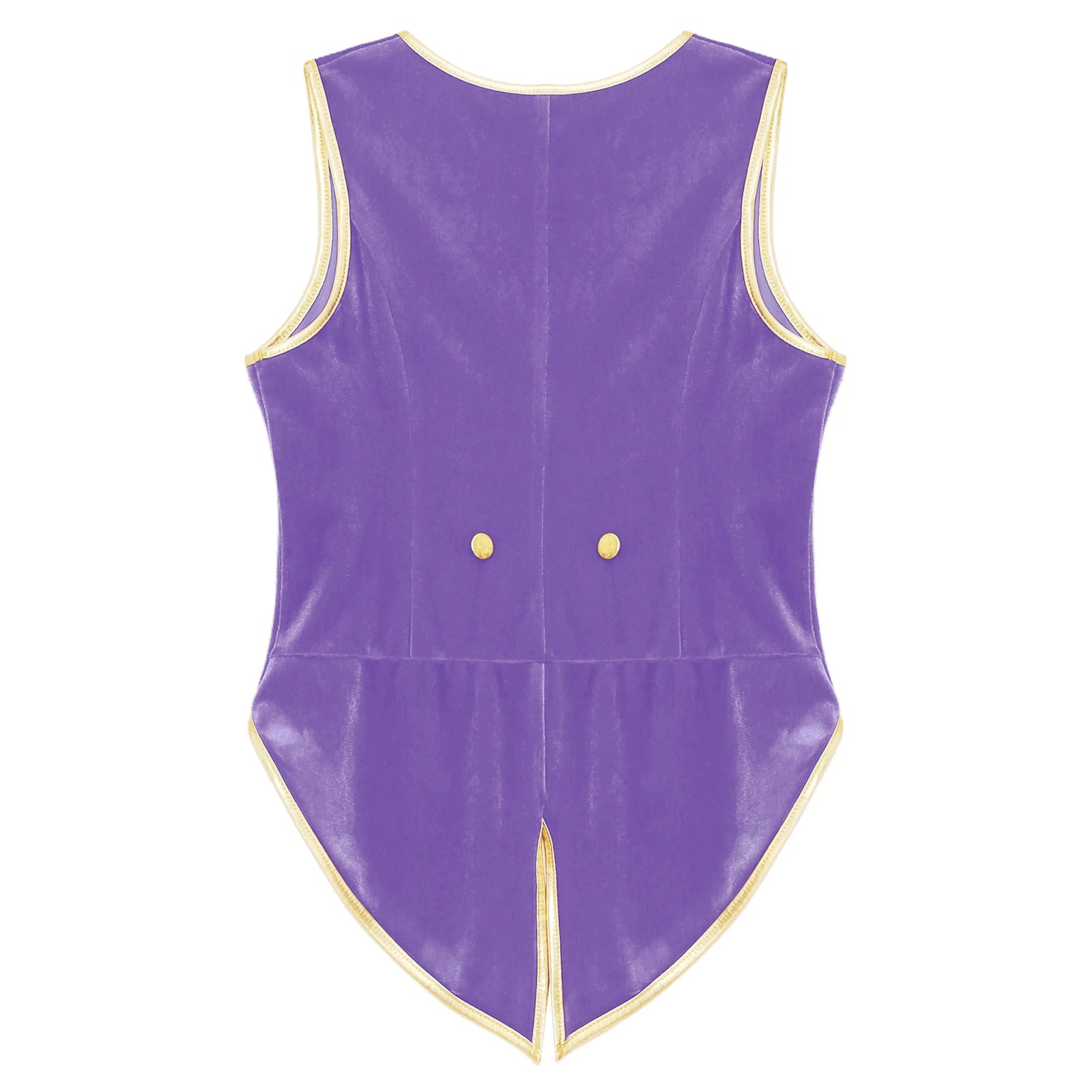 Boys Medieval Renaissance Tailcoat Vest Costume (Age 6-16YRS)