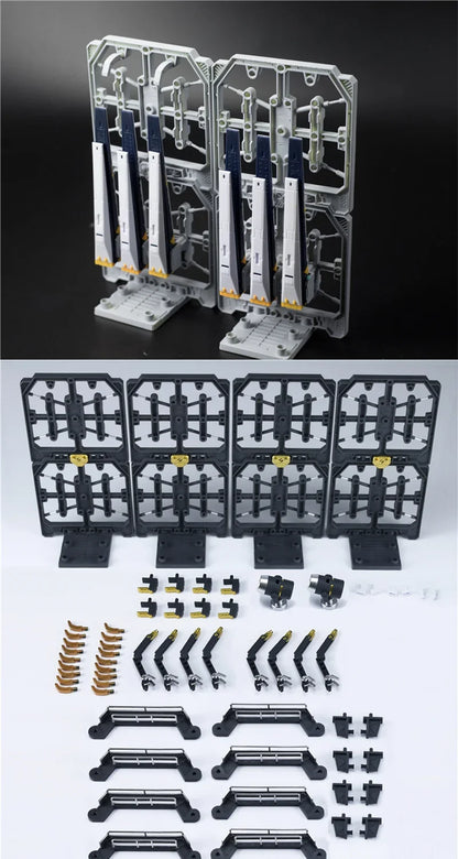 Gundam Assembly Model 1/144 Universal Hangar Anime Action Figures Collectible Prepare The Platform New Toys Gifts for Kids