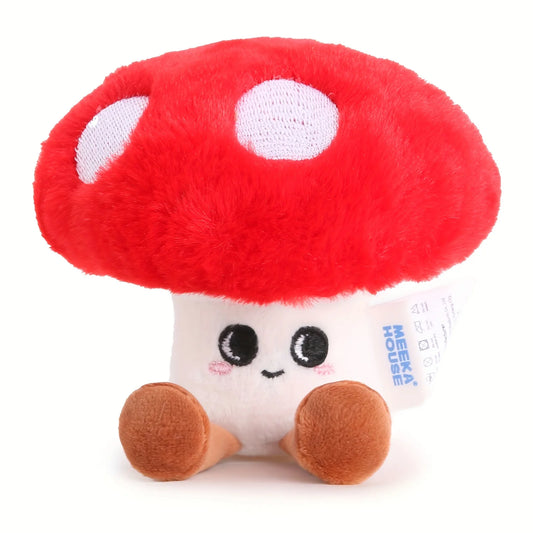 Plush Red Mushroom Stuffed Toy - 9CM