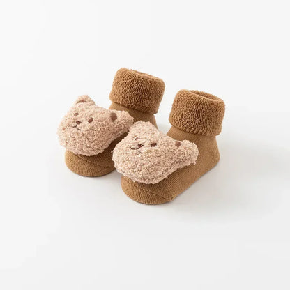 Baby Bear Cotton Anti-Slip Socks