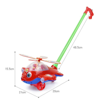 Baby Walker Push Pull Along Plane Car Toy