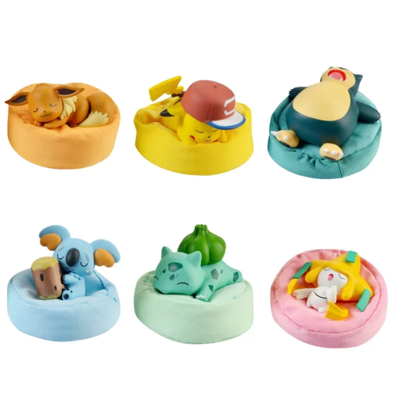 Pokémon Starry Dream Series Figures – Pikachu, Eevee, Snorlax, Bulbasaur & More