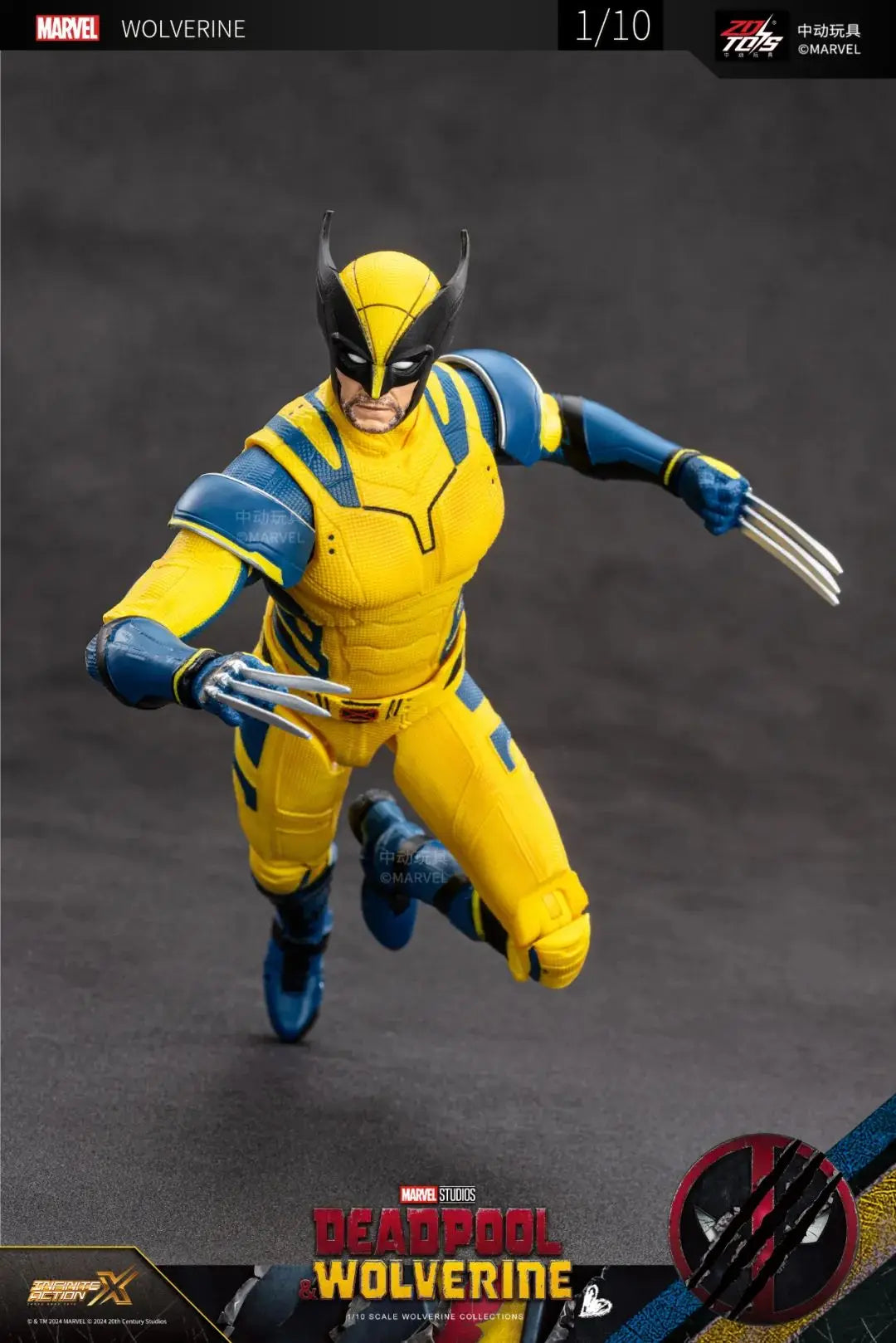 Deadpool & Wolverine Action Figure X-Men Limited Guardians of The Galaxy Toys