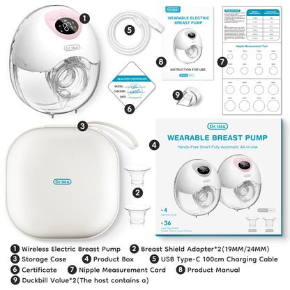 Dr. Isla Wearable Breast Pump Hands Free Electrical
