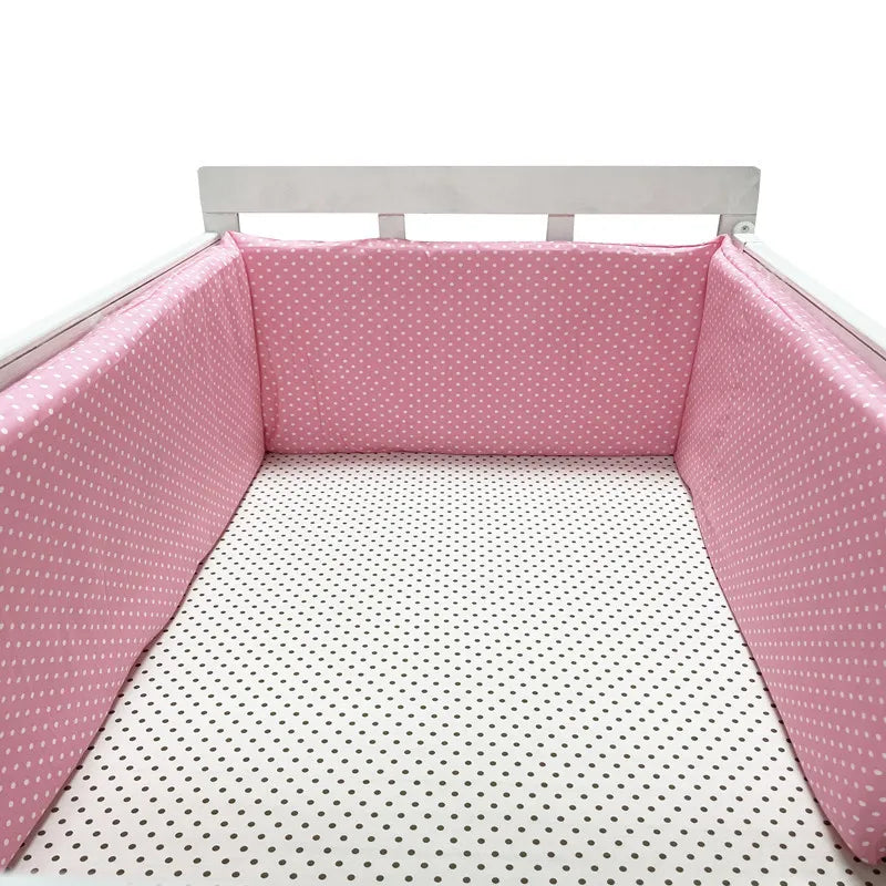 Baby Bumper Washable Crib Protector Gold