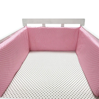 Baby Bumper Washable Crib Protector Gold
