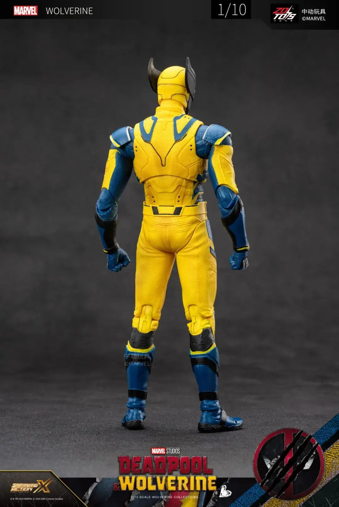 Deadpool & Wolverine Action Figure X-Men Limited Guardians of The Galaxy Toys