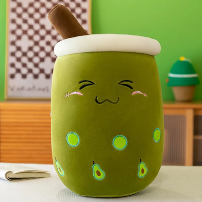 Plush Boba Bubble Tea Stuffed Toy - 25cm