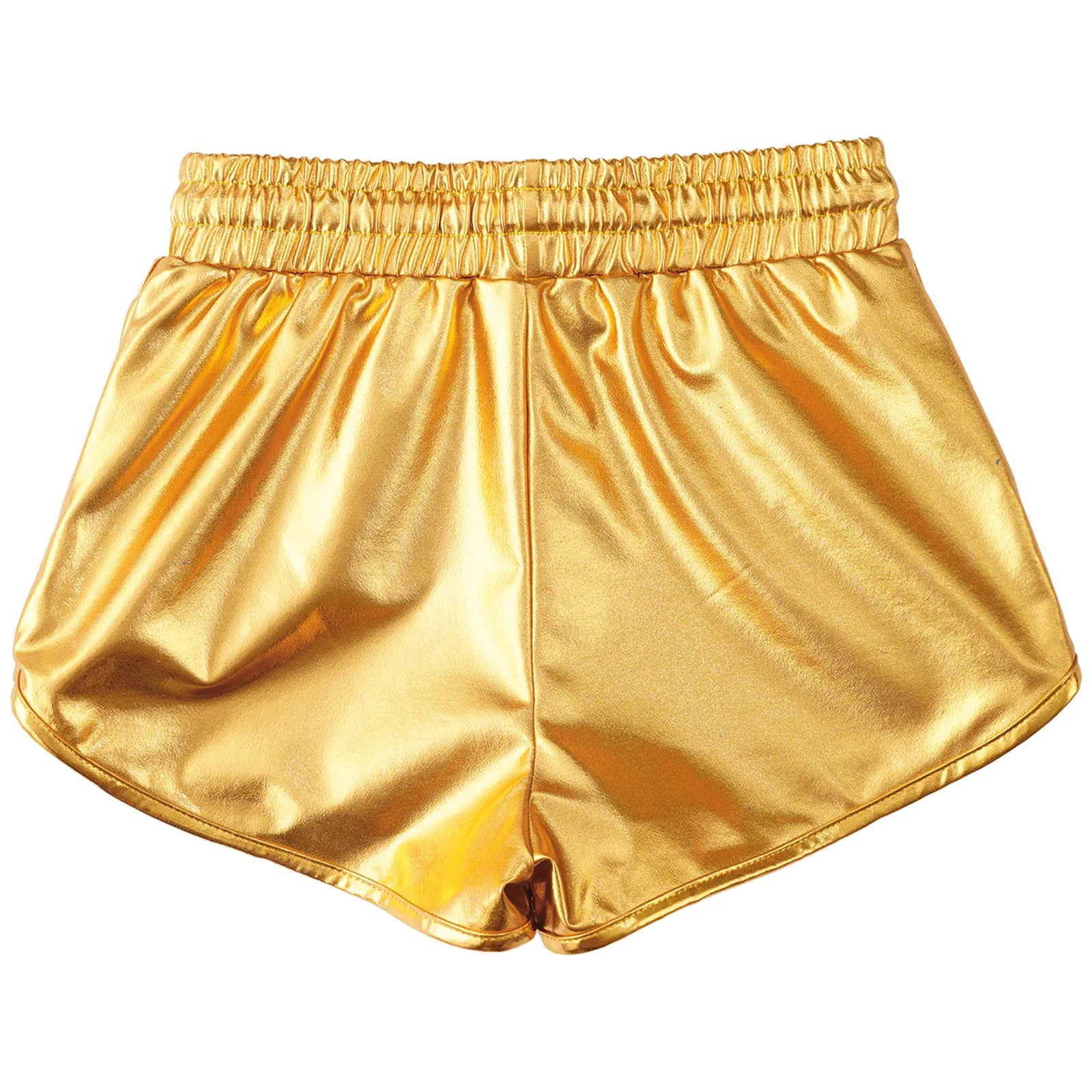 Girls Metallic Drawstring Shorts (Age 3-12 YRS)