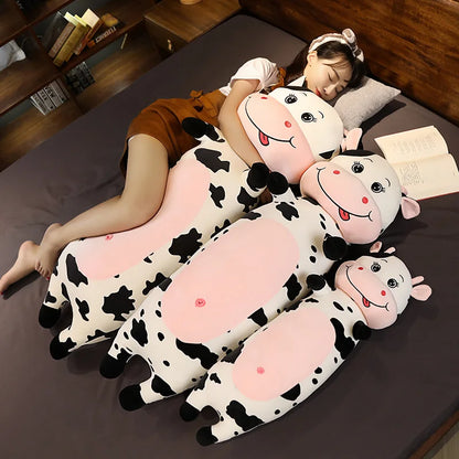 Large Plush Milk Cow Stuffed Toy 80-120cm