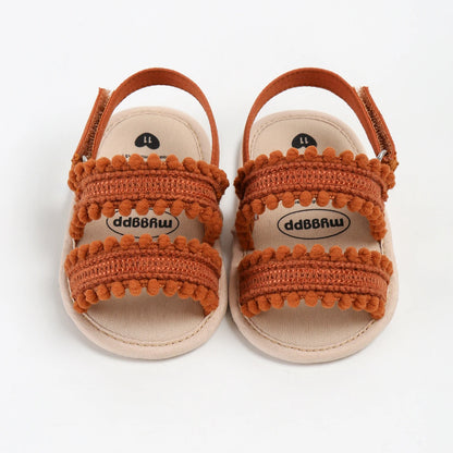 Baby Girl's Open Toes Sandals (Newborn-18M)