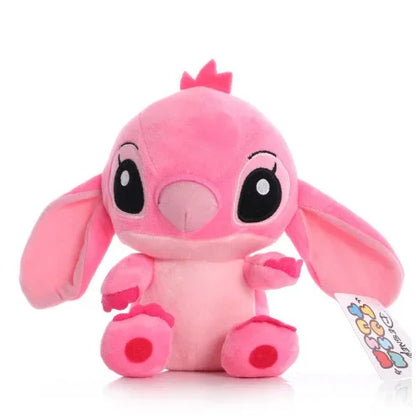 Stitch Plush Dolls – Lilo & Stitch Inspired Stuffed Toys | Soft Character Plushies Multicolor Angel-25cm