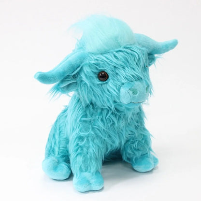 Plush Cute Highland Cow Stuffed Toy - 25cm