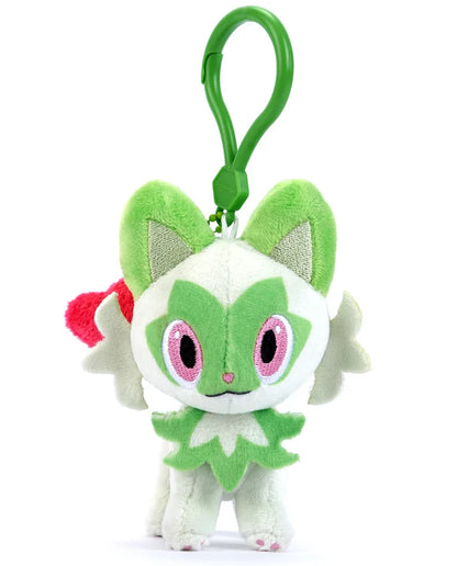 Cute Pokémon Plush Keychains Backpack Charms 10cm Sprigatito