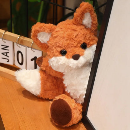 Plush Fluffy Fox Stuffed Toy - 35cm/50cm