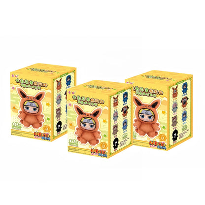 Top Toy - Naruto Shippuden Cute Beast Party Series Plush Blind Box Multi Random 3pcs Box
