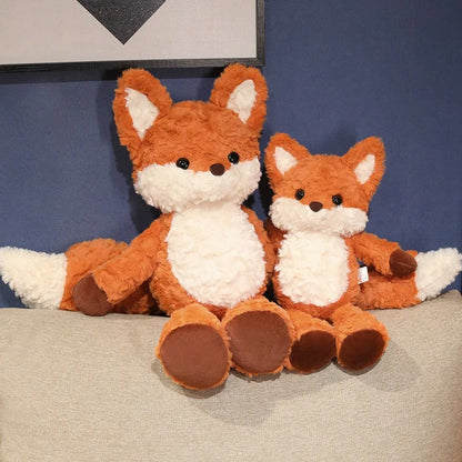 Plush Fluffy Fox Stuffed Toy - 35cm/50cm