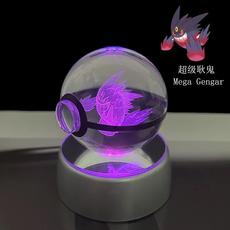 Pokemon Crystal Ball LED Night Light