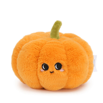Plush Orange Pumpkin Stuffed Toy - 10cm Orange 10cm