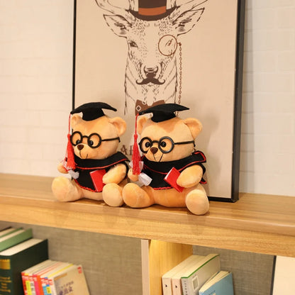 Plush Graduation Teddy Bear Stuffed Toy - 18/23cm