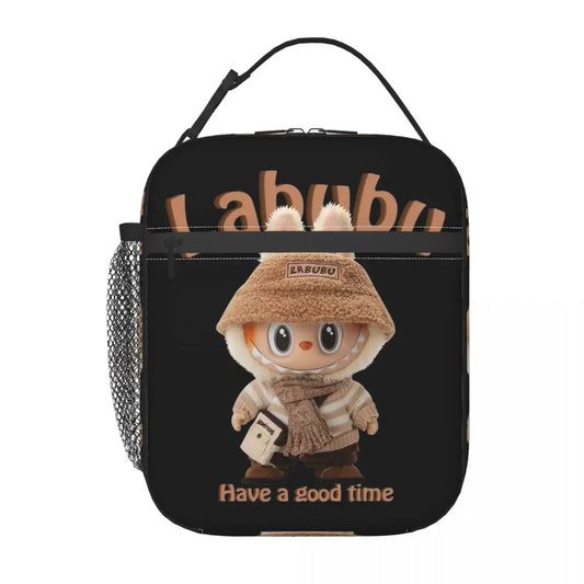 Labubu Have A Good Time Popmart Insulated Lunch Bag