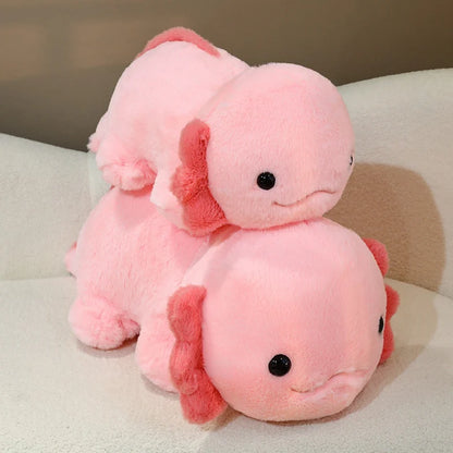Plush Pink Newt Stuffed Toy - 45cm/60cm