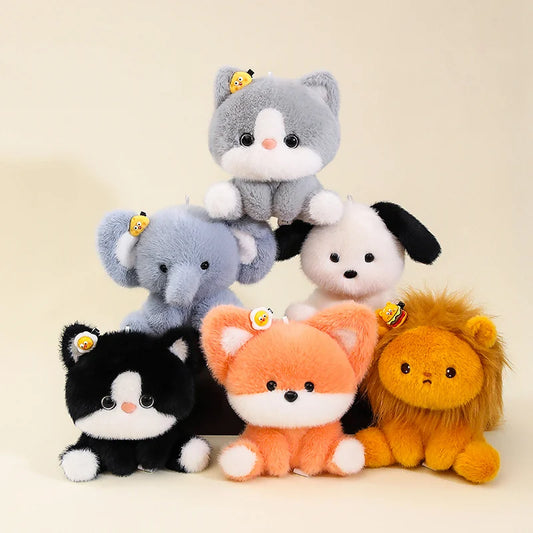 Plush Mini Little Kitten Elephant Stuffed Toy - 14cm