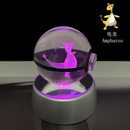 Pokemon Crystal Ball LED Night Light