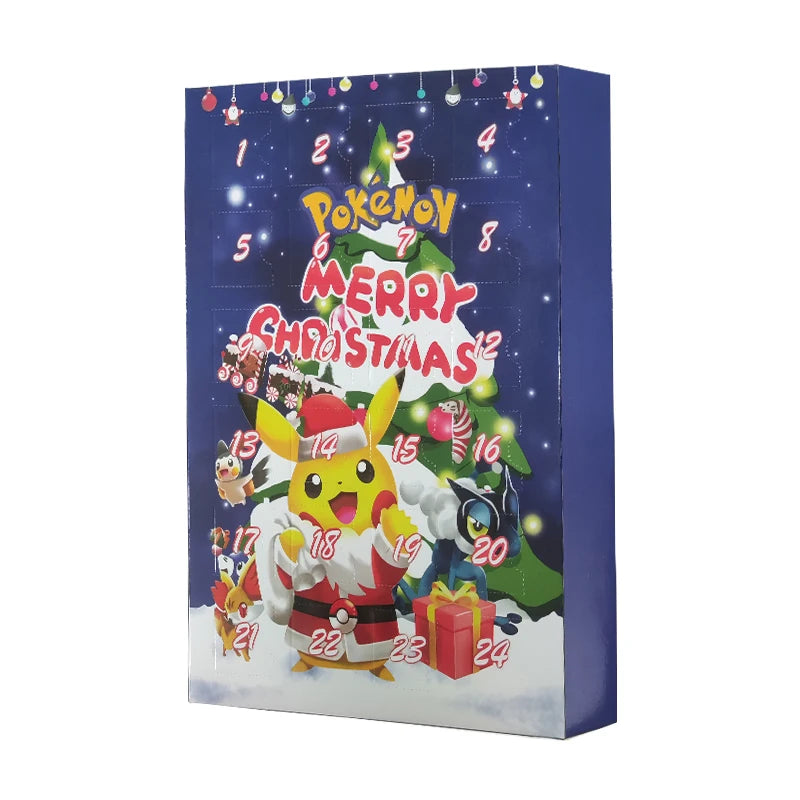 Pokémon Advent Calendar Box – 24-Piece Anime Figure Set | Pikachu, Charizard & More
