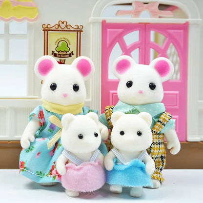 Sylvanian Families Ice Cream Shop Dolls
